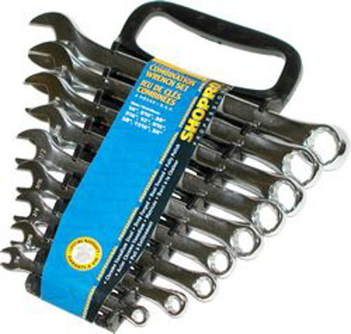 Picture of Wrench Comb 9pc 1/4"-3/4" CHVS - No: W009553