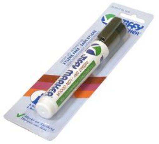 Picture of Jiffy Marker (Carded) Black - No: JK-95CB