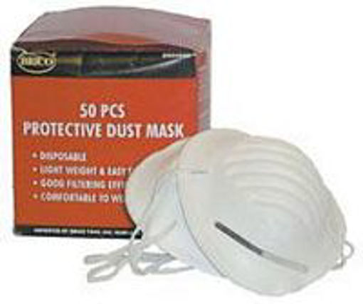 Picture of Dust Mask 50pc Box - No: D004005