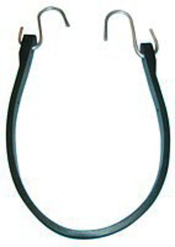 Picture of Strap Rubber 9" W/Hooks - No: HR-SH09BH