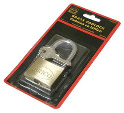 Picture of Padlock Brass 1 1/2" 40mm LS - No: P002220