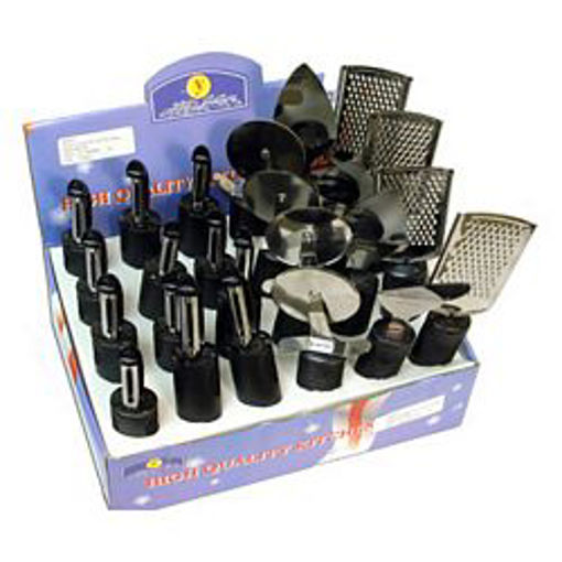 Picture of Peeler/Grater/Pizza/Pie24pc Di - No: 066673