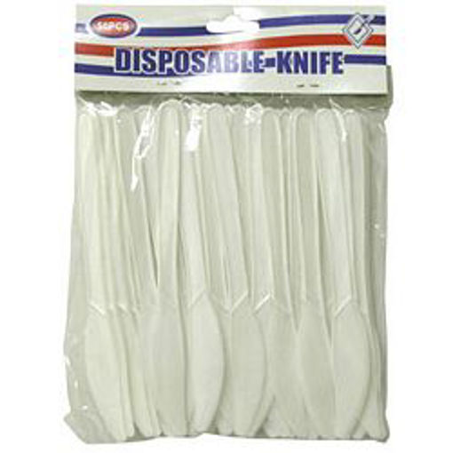 Picture of Knife 50Pc Disposable - No: 071248