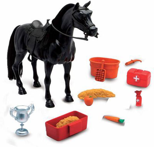 Picture of Horse W/Accessories B/O - No: 37603