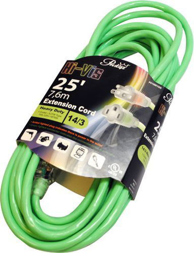 Picture of Pwr Extn Cord Od Hi-Vis 25' Grn - No: P010901GN