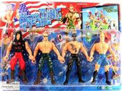 Picture of Wrestler 4Pcs 6" - No: 24398