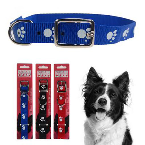 Picture of Collar Paw Print Nylon, 2X44Cm - No: 20117PPD