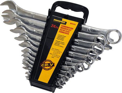 Picture of Wrench Comb 24Pc 1/4-1" 7-24Mm - No W010310