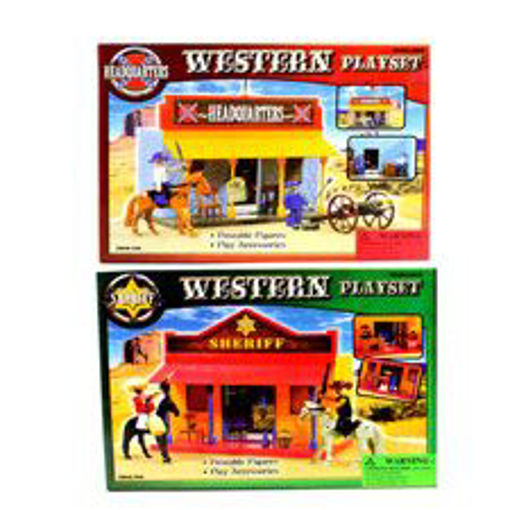 Picture of Western Play Set In Box - No 975602