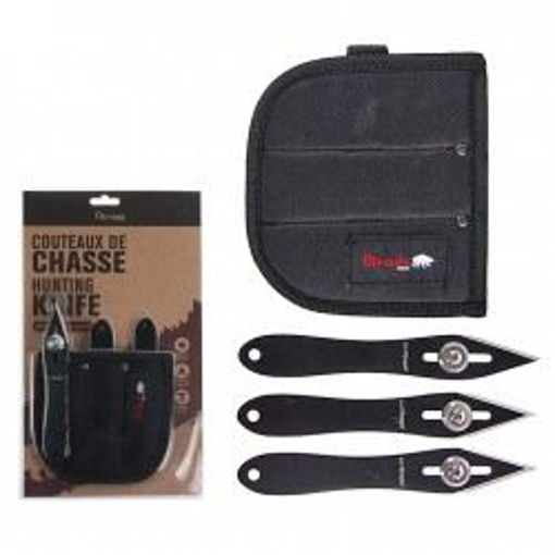 Picture of Knife Throwing 6in 3Pc - No 9864PKH