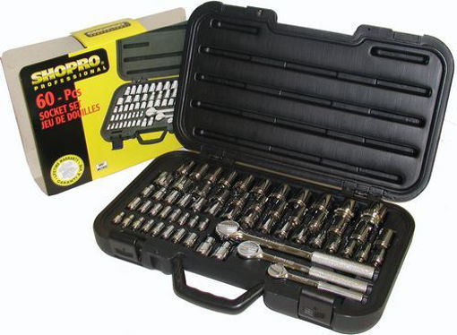 Picture of Socket Set 60Pc Crv Sae/M - No S008800