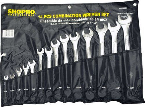 Picture of Wrench Comb. 14pc 3/8 - 1-1/4 - No W009820