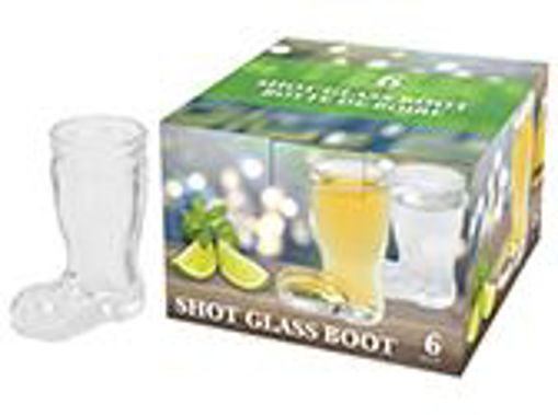 Picture of Shot Glass Boot 6Pk 45Ml - No 076893