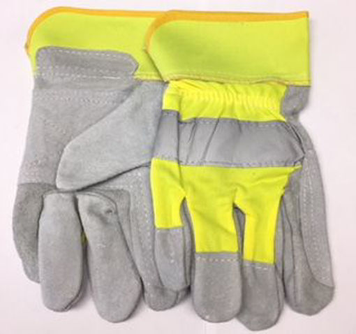 Picture of Gloves Reflective Leather Working - No 81007