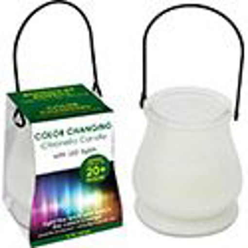 Picture of Candle Citronella In Jar Led - No 077751