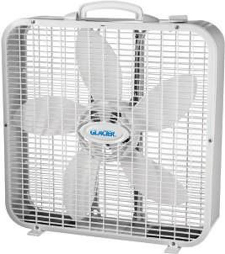 Picture of Fan 20in Box Cul 3-Speed White - No F000625