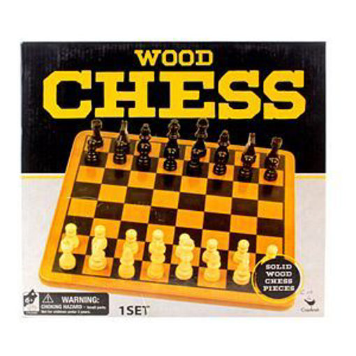 Picture of Chess Set Wood - No 91048