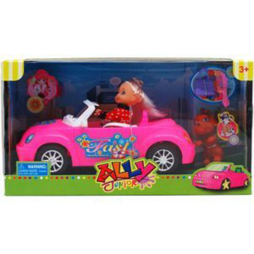 Picture of Doll 4in Ally W/8in Car - No ARZ8867