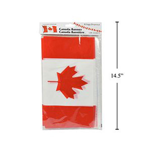 Picture of Canada Flag Banner 12Ft - No 62207