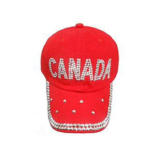 Picture of Cap Baseball Canada Studded - No 62392