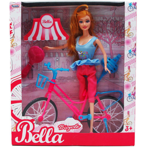 Picture of Doll Bella 11.5In W/Bike - No ARZ2014