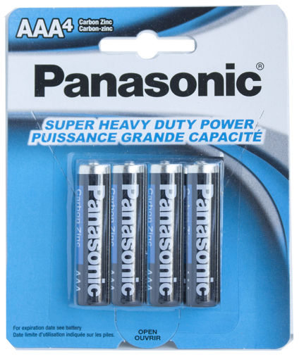 Picture of Batteries Panasonic A A 4Pk - No 30073096500236