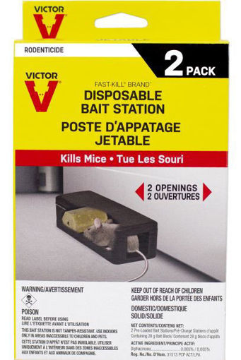 Picture of Mouse Bait Stn 2-Pk Disp - No M914CAN