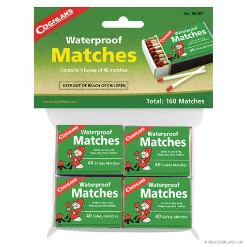 Picture of Matches Waterproof - No: 940BP