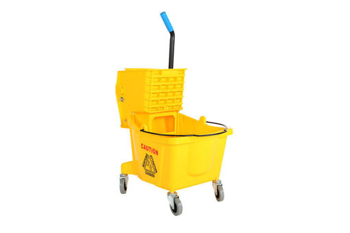 Picture of Bucket Sidepress 26Qt Yellow - No GCP-3081