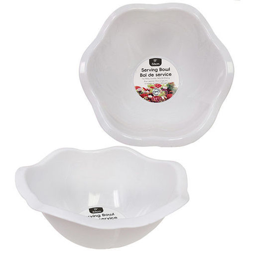 Picture of Bowl Salad 13In White - No 078352