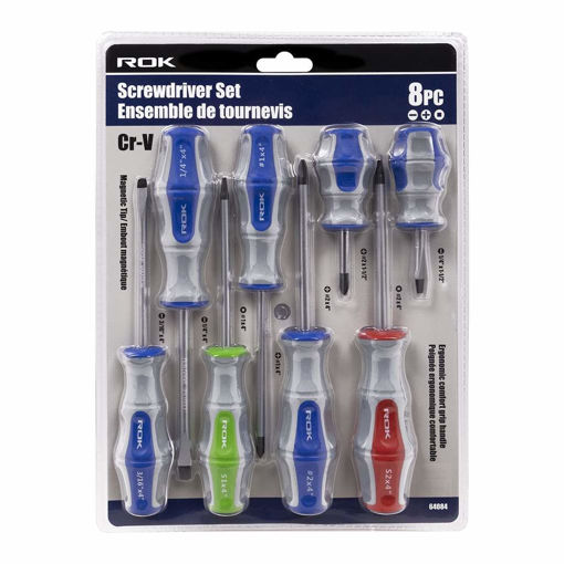 Picture of Screwdriver Set 8Pc - No 64084