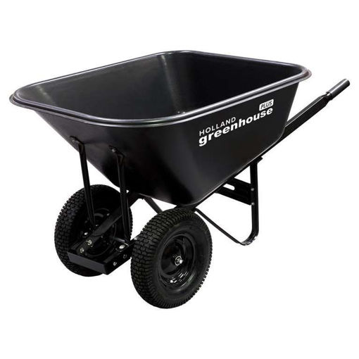 Picture of Wheelbarrow 10Cf Poly 2 Tires - No W000445N