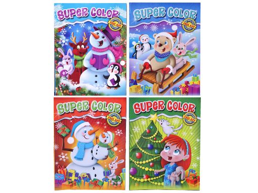 Picture of Xmas Colouring Book, 64Pgs - No AM10079