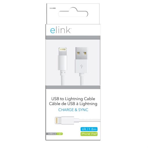 Picture of Lightning To Usb Cable 6Ft - No ELK-4008