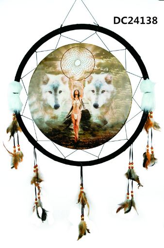 Picture of Dream Catcher 24in, Wolves - No DC24138