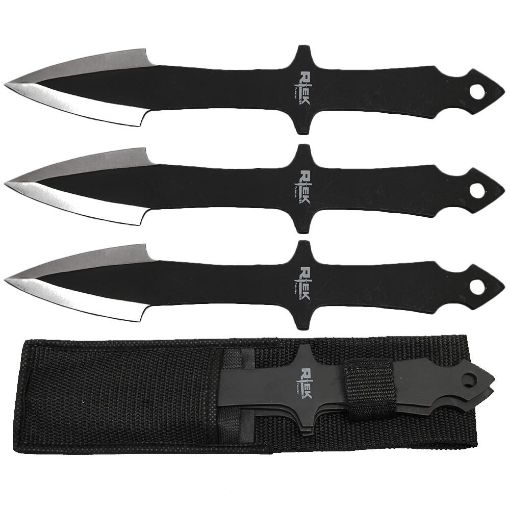 Picture of 10in ARROW HEAD THROWING KNIFE SET WITH SHEATH 3Pcs - No TK802-310RK