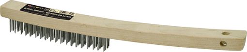 Picture of Wire Brush Stl 4 Row W-Scraper - No 077405