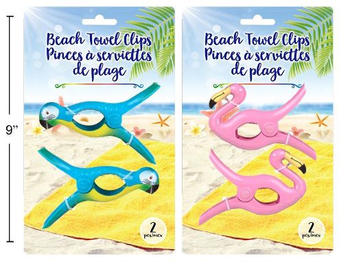 Picture of Beach Towel Clips 2Pk - No 13707