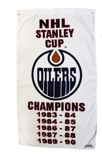 Picture of Oilers Cup Banner 3X5 - No FLN2
