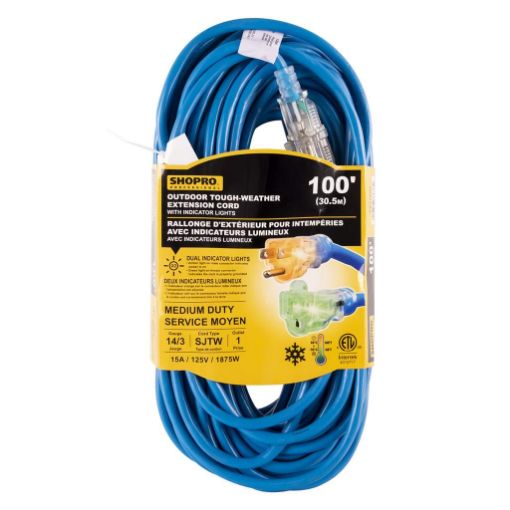 Picture of Power Cord 14-3 100Ft Sjtw - No P011052