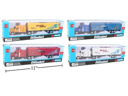 Picture of 1:87 Die-Cast Highway Trailer, Free Wheel Action - No 01477