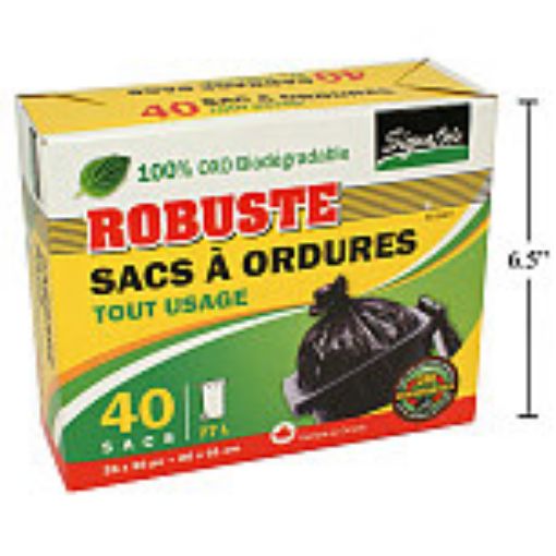 Picture of Garbage Bags 26X36In 40Pk Box - No S06007
