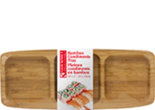Picture of Tray Condiment Bamboo - No 078021