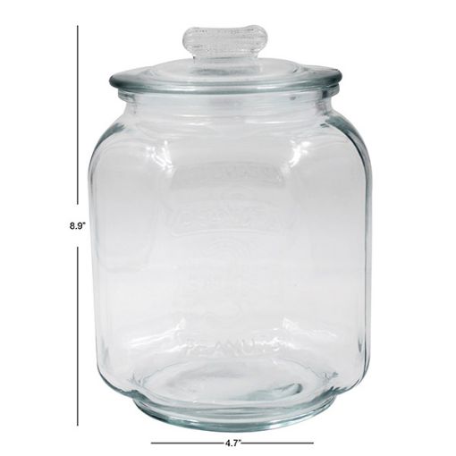 Picture of Peanut Jar Embossed 3L Glass - No 078888