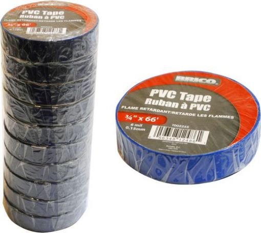 Picture of Electrical Tape 3-4inX66ft Blue - No T002255