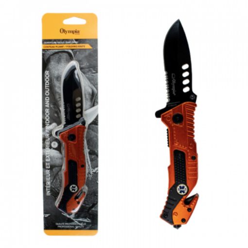 Picture of Folding Knife, Emergency Tool 8In - No 30532PKF