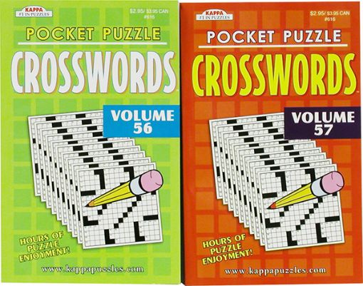 Picture of Puzzle Crossword Pocket 112pg - No 616