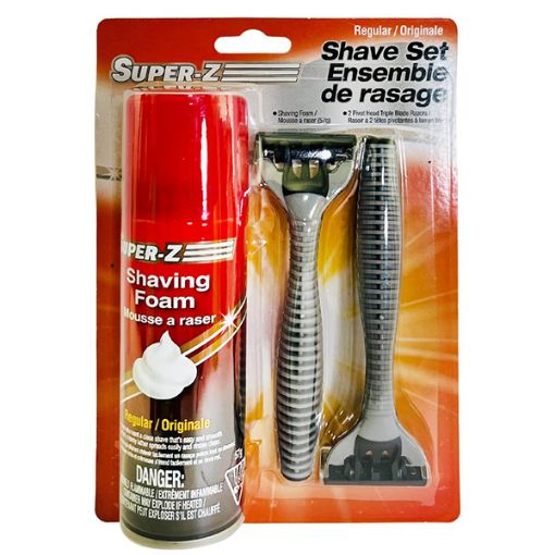 Picture of Shaving Set Foam+2Razor - No H31584