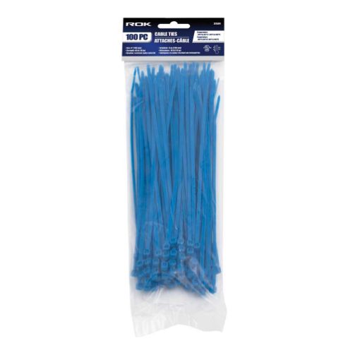 Picture of Cable Ties 100Pc 8in Blue - SKU: 31504