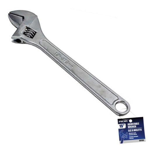 Picture of Wrench Adjustable 15in Rok - SKU: 66168